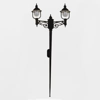 عمود انارة جداري فانوس ثنائي