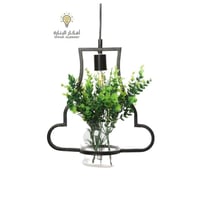 علاقي مع حوض زرع زجاجي للزرع المائي D