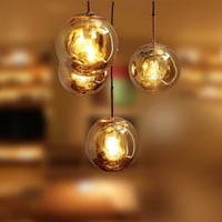 نجف مودرن كرات الذهب