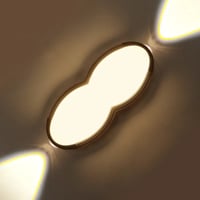 جداري مودرن بيضاوي