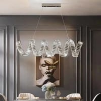 نجفة كريستال حلزوني 120 سم