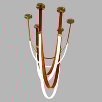 نجفة حزام بني 2.4 متر