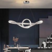 نجفة كريستال لولبية 100 سم