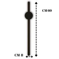 جداري LED خارجي - داخلي مستطيل 60سم