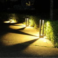 عمود مشاية خارجي مربع