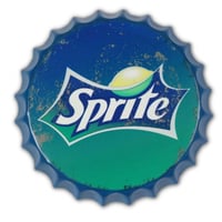 لوحة ديكور غطاء قارورة دائري SPRITE