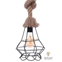 علاقي قفص حديدي شكل فانوس