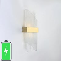 ابليك ليد كريستال يعمل بالبطارية