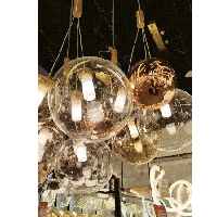 نجفة كرات زجاج 110 سم - B66