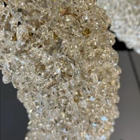 نجفة مودرن كريستال دائرية