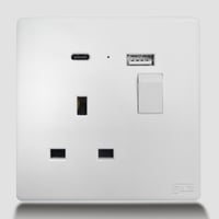 FAZ فيش مع مفتاح و مدخل USB و TYPE-C