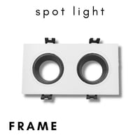 سبوت مزدوج فايبر مانع توهج 15 * 7 سم