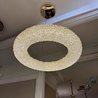 نجفة مودرن كريستال دائرية