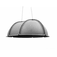 نجفة مودرن المنيوم مغطى باللباد 90 سم