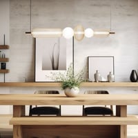 نجفة مودرن شبك ذهبي