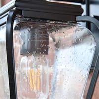 فانوس جداري اسود