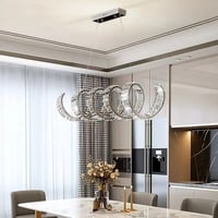 نجفة كريستال حلزوني 120 سم