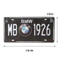 لوحة ديكور معدنية BMW - 1926