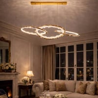 نجفة العاج الذهبي 3 حلقات