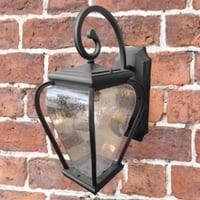 فانوس جداري اسود