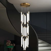 نجفة مودرن 3 متر 25 انبوب