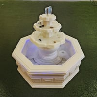 نافورة شامية فايبر