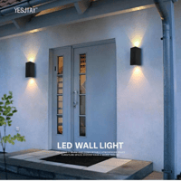 جداري ليد خارجي و داخلي اسود ريكو