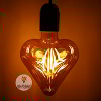 لمبة ليد ديكور قلب