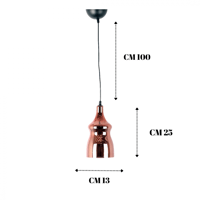 علاقي اسود برونزي A1402 - C - B3 BK - RAB