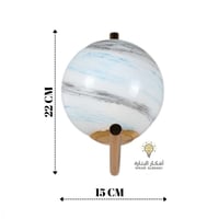 ابليك شكل كوكب ازرق