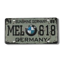 لوحة ديكور معدنية BMW -618