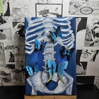 لوحة شعور الفراشات