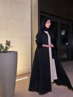 عباية مناير اسود