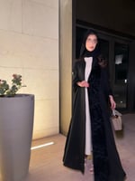 عباية مناير اسود