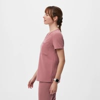 Figs, Mauve Catarina Top
