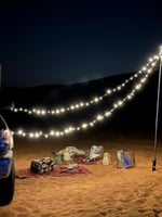 عقد اضاءه علي الولاعه 10 متر