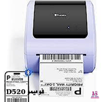 ملصق لطابعة أبيض phomemo pm- 446S -d520-bt- pm 441...