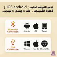 طابعة البوليصات و الملصقات M421 BT الحرارية بتقنية...