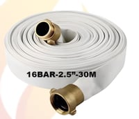 خرطوم إطفاء الحريق 16 بار - 2.5 بوصة - 30 متر