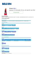 سلك حريق بلدن نيوزيلندي Belden