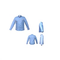 قميص ازرق + بنطال - ملابس مقاومة للحريق وحماية من...