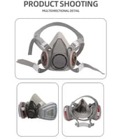 جهاز تنفس نصف قناع VT-6200 من فولتكس مع الفلاتر