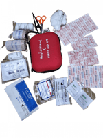 حقيبة اسعافات اولية حمراء مقاس S