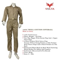 افرول فولتا - بدلة عمال قطعة واحدة متعددة الالوان