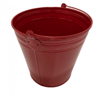 سطل حريق احمر