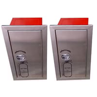 صندوق طفاية حريق ستيل داخل الجدار