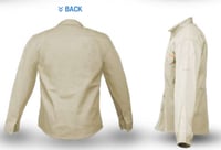 قميص بيج + بنطال - ملابس مقاومة للحريق وحماية من ا...