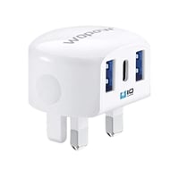 شاحن جداري مثالي بثلاث منافذ ووبو