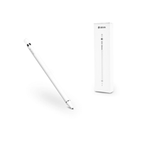 قلم لمس 2 في 1 أبيض ديفيا