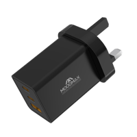 شاحن جداري ثلاثي 90 واط موج ماكس